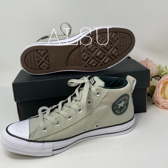 Converse Ctas Street Mid Top Light Surplus CanvasW - Picture 7 of 8